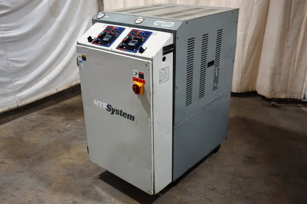 Used Mokon Model: H54212EQ 24 kW (12 kW per zone) Dual (two) Zone Portable Hot Oil Process Heater Temperature Control Unit with Cooling Water Circuit