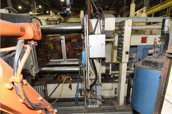 Used Idra Model: OL-560S 596 Metric Ton (658 U.S. Tons) Horizontal Cold Chamber Aluminum/Magnesium Capable High Pressure Die Casting Machine
