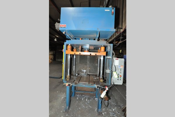 Used Metal Mechanics Model: DCT-35 35 U.S. Ton Four Column (Post) Vertical Hydraulic Die Casting Trim Press