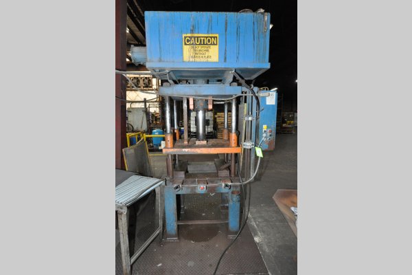 Used Metal Mechanics Model: DCT-30 30 U.S. Ton Four Column (Post) Vertical Hydraulic Die Casting Trim Press