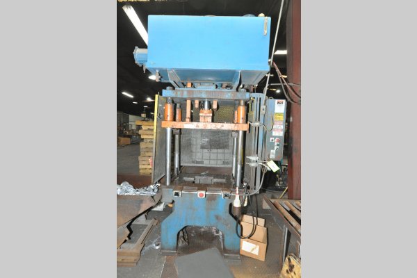 Used Metal Mechanics Model: DCT-30 30 U.S. Ton Four Column (Post) Vertical Hydraulic Die Casting Trim Press