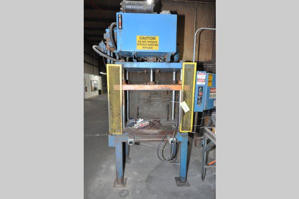 Used TDC-TP Model: TDC-20 20 Ton Four Column (Post) Vertical Hydraulic Die Casting Trim Press