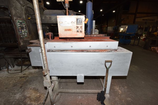Used Cal-Miser Model: SO 1600 1600 Pound Holding Capacity(Aluminum) Low Energy High Efficiency Natural Gas Heated Aluminum Holding Furnace