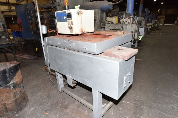 Used Cal-Miser Model: SO 1600 1600 Pound Holding Capacity(Aluminum) Low Energy High Efficiency Natural Gas Heated Aluminum Holding Furnace