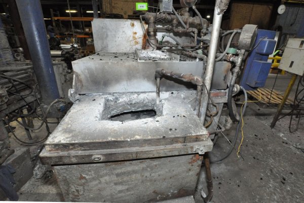 Used TDC-HF Model: TDC-ALF-1600 1600 Pound Holding Capacity(Aluminum) Low Energy High Efficiency Natural Gas Heated Aluminum Holding Furnace