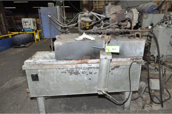 Used TDC-HF Model: TDC-ALF-1600 1600 Pound Holding Capacity(Aluminum) Low Energy High Efficiency Natural Gas Heated Aluminum Holding Furnace
