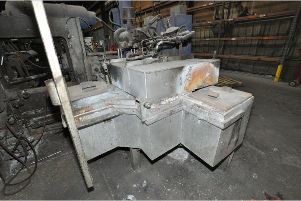 Used TDC-HF Model: TDC-ALF-1600 1600 Pound Holding Capacity(Aluminum) Low Energy High Efficiency Natural Gas Heated Aluminum Holding Furnace