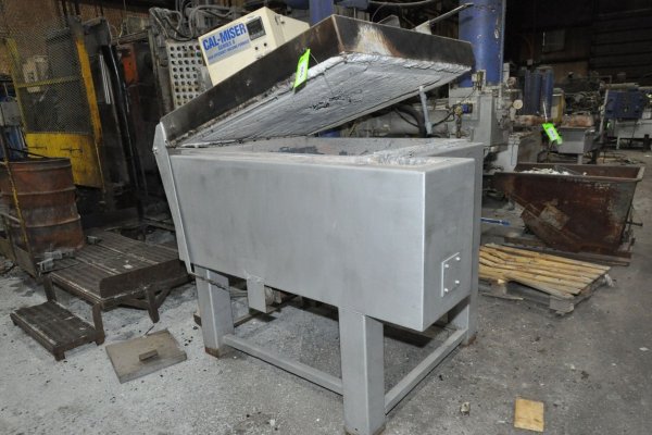 Used Cal-Miser Model: SO 2700 2700 Pound Holding Capacity(Aluminum) Low Energy High Efficiency Natural Gas Heated Aluminum Holding Furnace