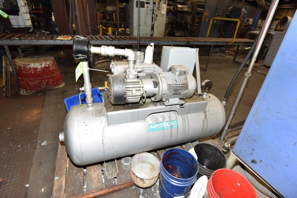 Used AirTech Vacuum Model: L40B 28 CFM(Cubic Feet per Minute) Vacuum Die Casting System