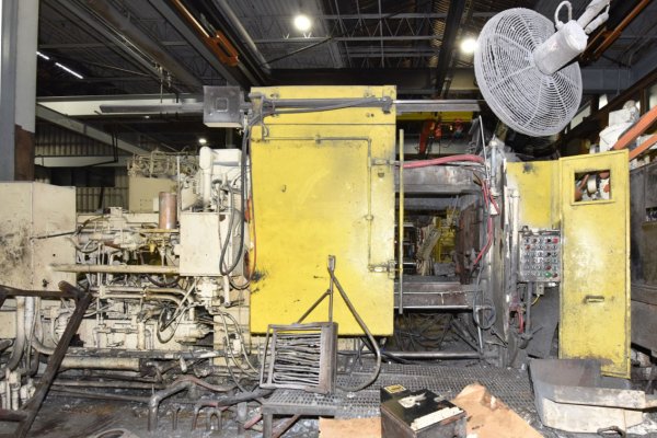 Used Lester Model: HP-900X-SF 900 U.S. Tons Horizontal Cold Chamber Aluminum High Pressure Die Casting Machine