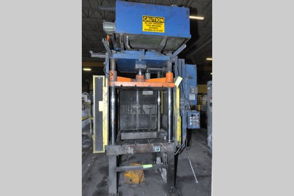 Used Metal Mechanics Model: DCT-50 50 Ton Four Column (Post) Vertical Hydraulic Die Casting Trim Press