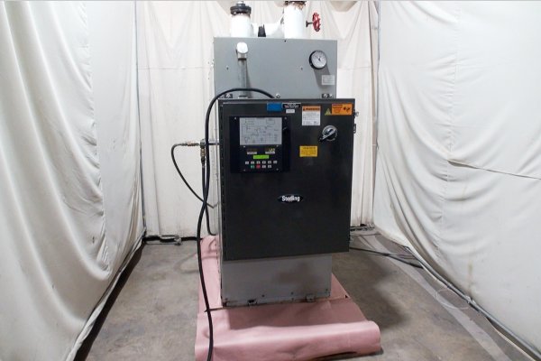 Used Sterlco Model: M2B6017-M 60 kW Single Zone Portable Hot Oil Process Heater Temperature Control Unit with Cooling Water Circuit