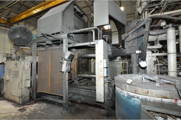 Used Ex-Cell-O B&T Model: DC-600-A 600 Ton Horizontal Cold Chamber Aluminum High Pressure Die Casting Machine