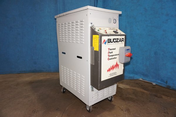 Used Budzar Industries Model: 10T-1830-VL 18 KW Single Zone Portable Hot Oil Process Heater Temperature Control Unit