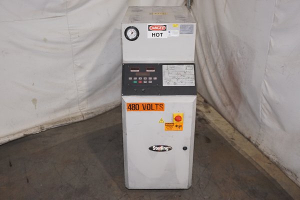 Used Sterlco Model: M2B2016-MO 24 kW Single Zone Portable Hot Oil Process Heater Temperature Control Unit