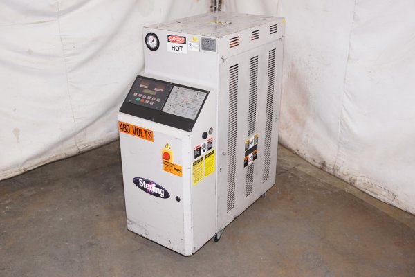 Used Sterlco Model: M2B2016-MO 24 kW Single Zone Portable Hot Oil Process Heater Temperature Control Unit