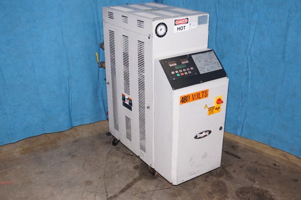 Used Sterlco Model: M2B2016-MO 24 kW Single Zone Portable Hot Oil Process Heater Temperature Control Unit