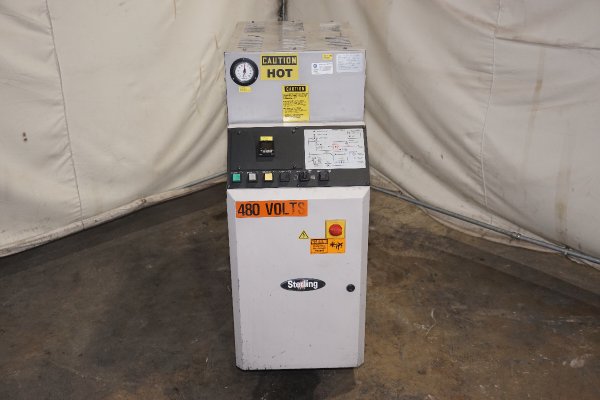 Used Sterlco Model: G2016-MO 12 kW Single Zone Portable Hot Oil Process Heater Temperature Control Unit