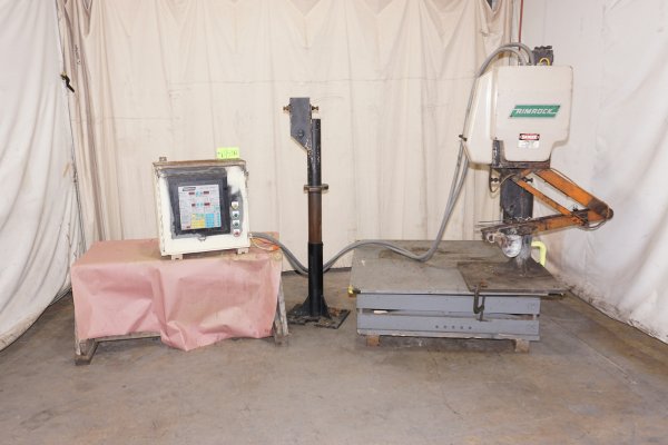 Used Rimrock Model: 305 50 Pound Pour Capacity Multi-Link Automatic Ladle for Non-Ferrous Aluminum and Brass Die Casting and Foundry Operations