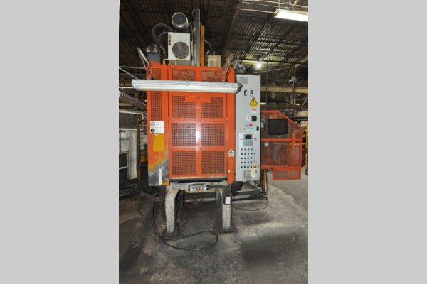 Used Diesse Presse Model: T35NG+ 35 Metric Ton Four Column (Post) Vertical Hydraulic Die Casting Trim Press