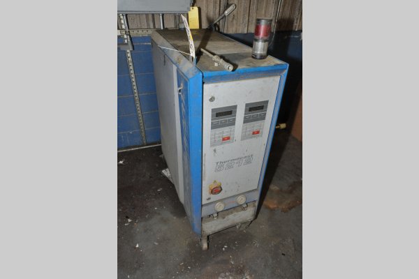 Used Robamat Model: 5212 40 kw (20 kW per zone) Dual (two) Zone Portable Hot Oil Process Heater Temperature Control Unit with Cooling Water Circuit