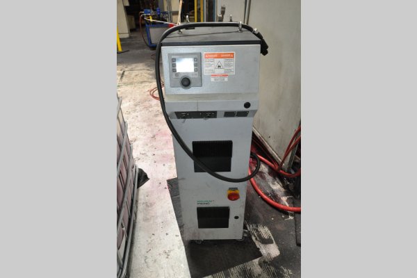 Used Regloplas Hot Water Model: P160MD/8/SM73/S K/RT100 16 kw (8 kW per zone) Dual (two) Zone Portable Hot Water Process Heater Temperature control Unit