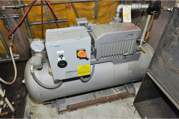Used AirTech Vacuum Model: SLS-L63-1TAN 45 CFM (Cubic Feet per Minute) Vacuum Die Casting System