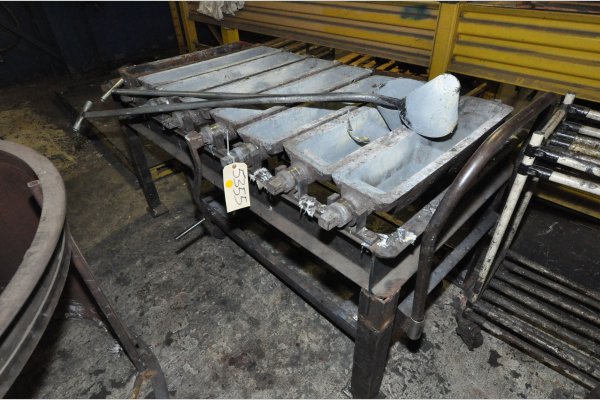 Used IngoTech Type Model: IT-30 30 Pound Cast Iron Ingot Mold for Aluminum Ingot Production