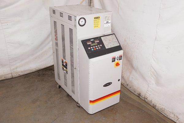Used Sterlco Model: M2B2016-M1 12 kW Single Zone Portable Hot Oil Process Heater Temperature Control Unit with Cooling Water Circuit