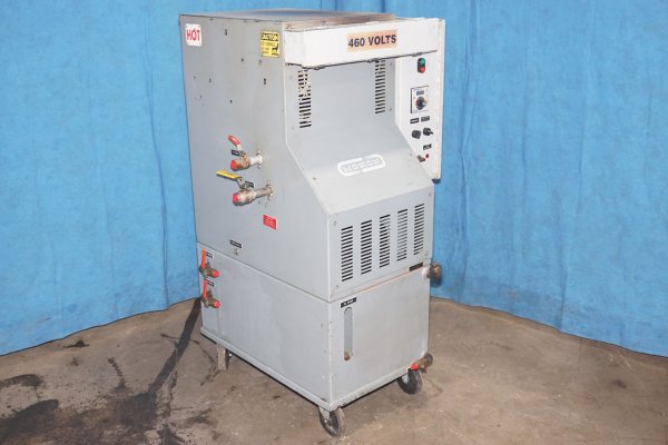 Used Mokon Model: MK4F24-PI 24 KW Single Zone Portable Hot Oil Process Heater Temperature Control Unit with Cooling Water Circuit