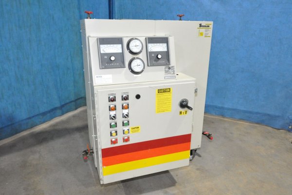 Used Sterlco Model: F6026-BX 48 kw (24 kw per zone) Dual (two) Zone Portable Hot Oil Process Heater Temperature Control Unit