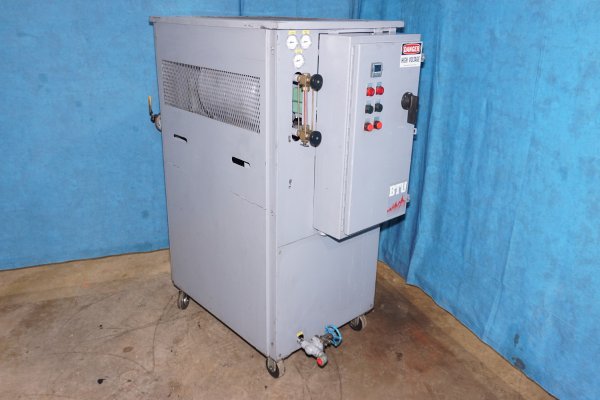 Used Budzar Industries Model: 1NP-1815-GOLSP 18 KW Negative Pressure Hot Oil Temperature Control Unit with Water Cooling Circuit