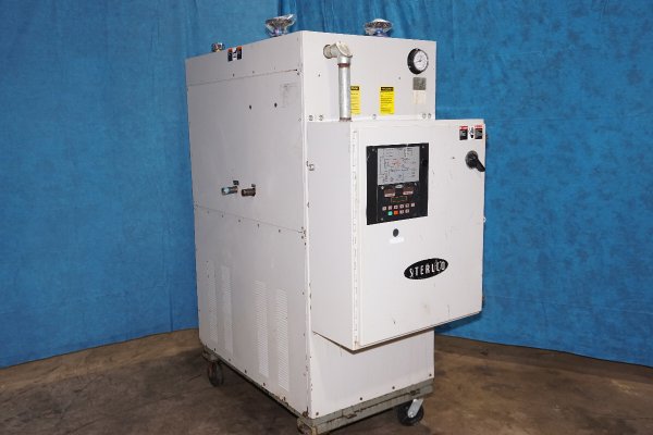 Used Sterlco Model: M2B6017-M1 60 kW Single Zone Portable Hot Oil Process Heater Temperature Control Unit with Cooling Water Circuit