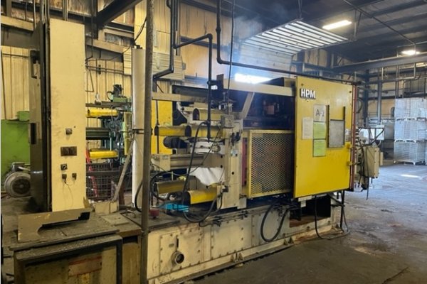 Used HPM Model: II-400-A 400 U.S. Tons Horizontal Cold Chamber Aluminum High Pressure Die Casting Machine