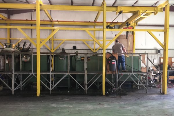 Used Imprex Model: 36X48RA 36 inches Wet Process Vacuum Pressure Impregnation (VPI) System for Metal Casting Impregnation