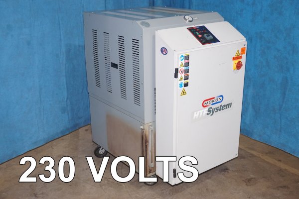 Used Mokon Model: H62112Z6 12 KW Single Zone Portable Hot Oil Process Heater Temperature Control Unit with Cooling Water Circuit