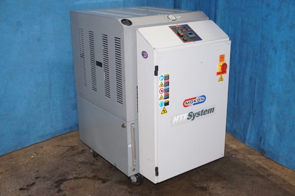 Used Mokon Model: H44136Z6 36 KW Single Zone Portable Hot Oil Process Heater Temperature Control Unit with Cooling Water Circuit