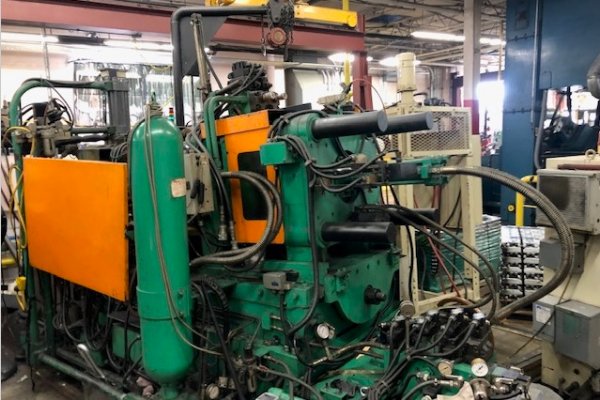 Used Pac-Mar Model: P-126 125 Ton Horizontal Hot Chamber High Pressure Die Casting Machine