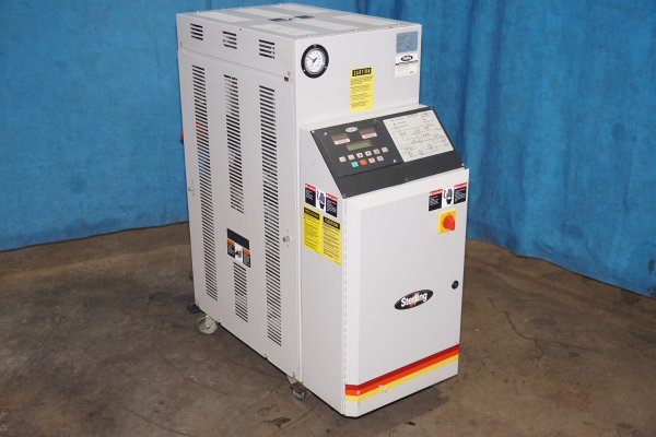 Used Sterlco Model: M2B2016-M1 12 kW Single Zone Portable Hot Oil Process Heater Temperature Control Unit with Cooling Water Circuit