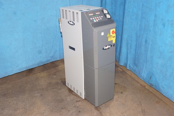 Used Sterlco Hot Water Model: M2B2012-F 12 KW Single Zone Portable Hot Water Process Heater Temperature control Unit