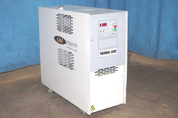 Used Thermal Care Model: Oiltherm RO061504 6 kW Single Zone Portable Hot Oil Process Heater Temperature Control Unit with Cooling Water Circuit