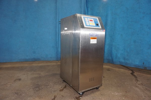Used Advantage Model: RK-1230HGLE-41D3 12 kW Single Zone Portable Hot Oil Process Heater Temperature Control Unit with Cooling Water Circuit