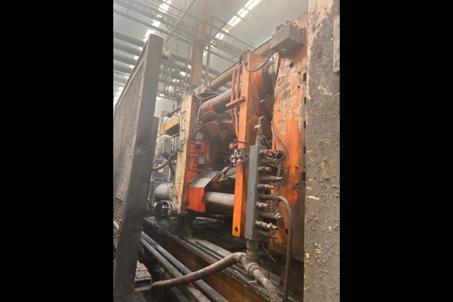 Used Prince Model: 836 CCA 850 U.S. Tons Horizontal Cold Chamber Aluminum High Pressure Die Casting Machine