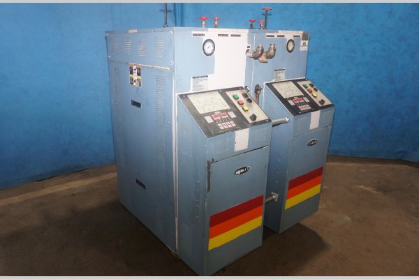Used Sterlco Model: M2B9026-JO 96 kw (48 kw per zone) Dual (two) Zone Portable Hot Oil Process Heater Temperature Control Unit