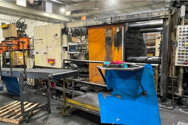 Used Prince Model: 629 CCA 650 Ton Horizontal Cold Chamber Aluminum High Pressure Die Casting Machine
