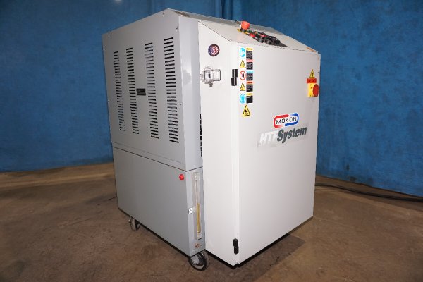 Used Mokon Model: HF7A12DJ 12 KW Single Zone Portable Hot Oil Process Heater Temperature Control Unit with Cooling Water Circuit