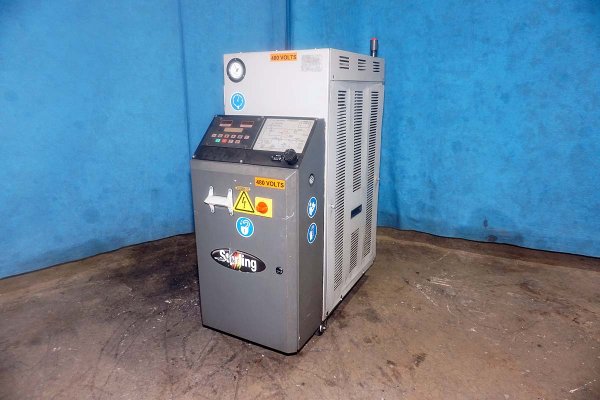 Used Sterlco Model: M2B2016-M1 24 kW Single Zone Portable Hot Oil Process Heater Temperature Control Unit with Cooling Water Circuit