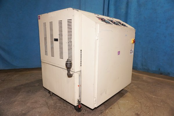 Used Mokon Model: H44312BF 36 kW (12 kW per zone) Three Zone Portable Hot Oil Process Heater Temperature Control Unit with Cooling Water Circuit