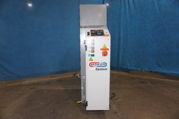 Used Mokon Model: H42112VD 24 kW Single Zone Portable Hot Oil Process Heater Temperature Control Unit with Cooling Water Circuit