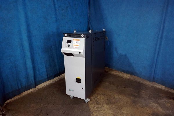 Used Regloplas Hot Water Model: P200XL/60/SM85H/SK/RT100 60 kW Single Zone Portable Hot Water Process Heater Temperature control Unit